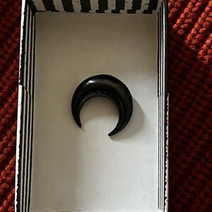 Size 00 Black Pincher Jewelry For Stretched Piercings